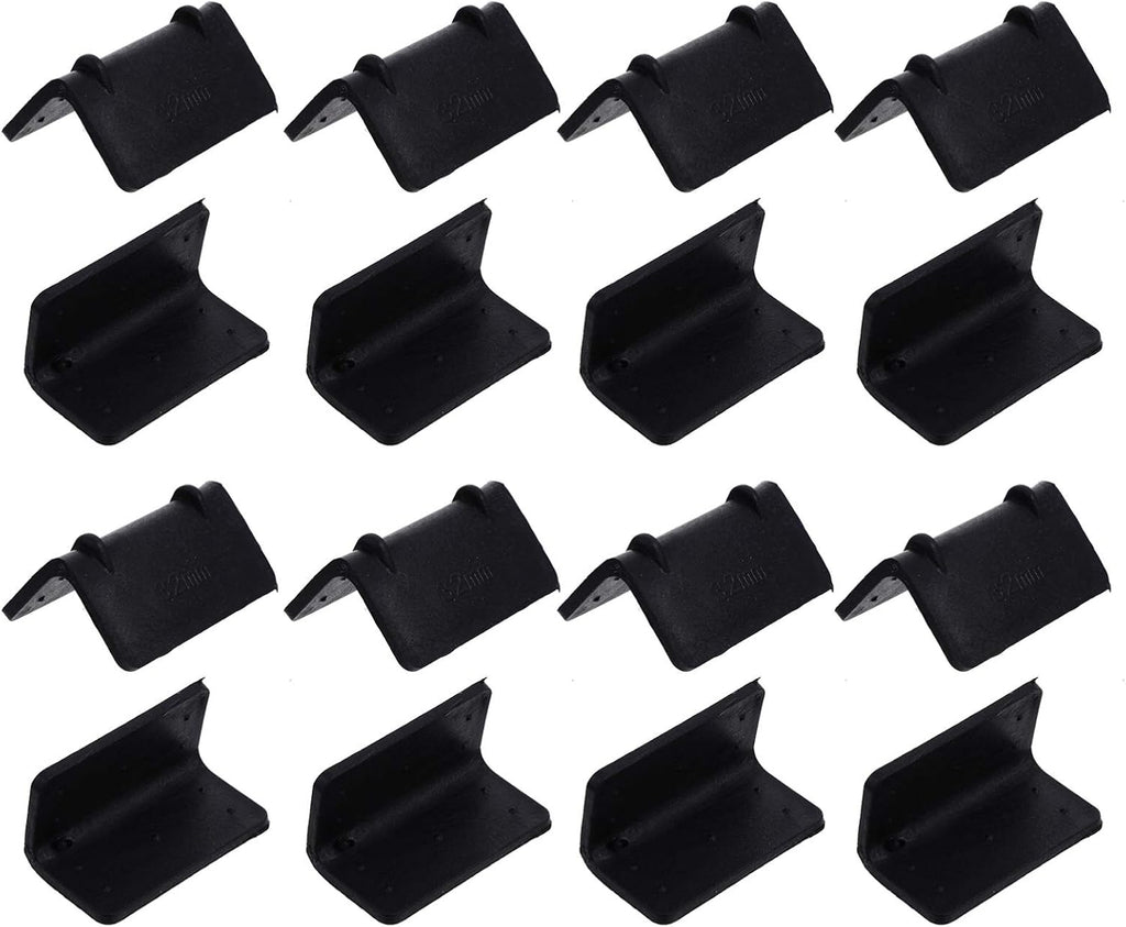 Plastic Corner Protectors 2.16X1.18 Inch Cargo Edge Guards 100 Pack Strap Corner Protector for Shipping Pallet Load