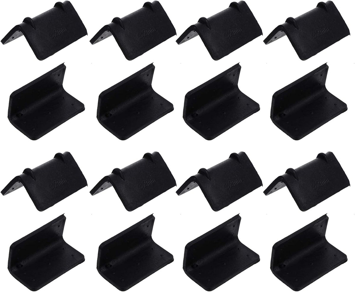 Plastic Corner Protectors 2.16X1.18 Inch Cargo Edge Guards 100 Pack Strap Corner Protector for Shipping Pallet Load