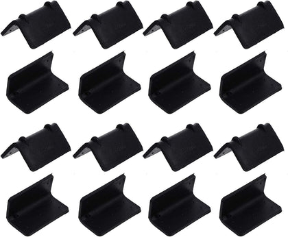 Plastic Corner Protectors 2.16X1.18 Inch Cargo Edge Guards 100 Pack Strap Corner Protector for Shipping Pallet Load