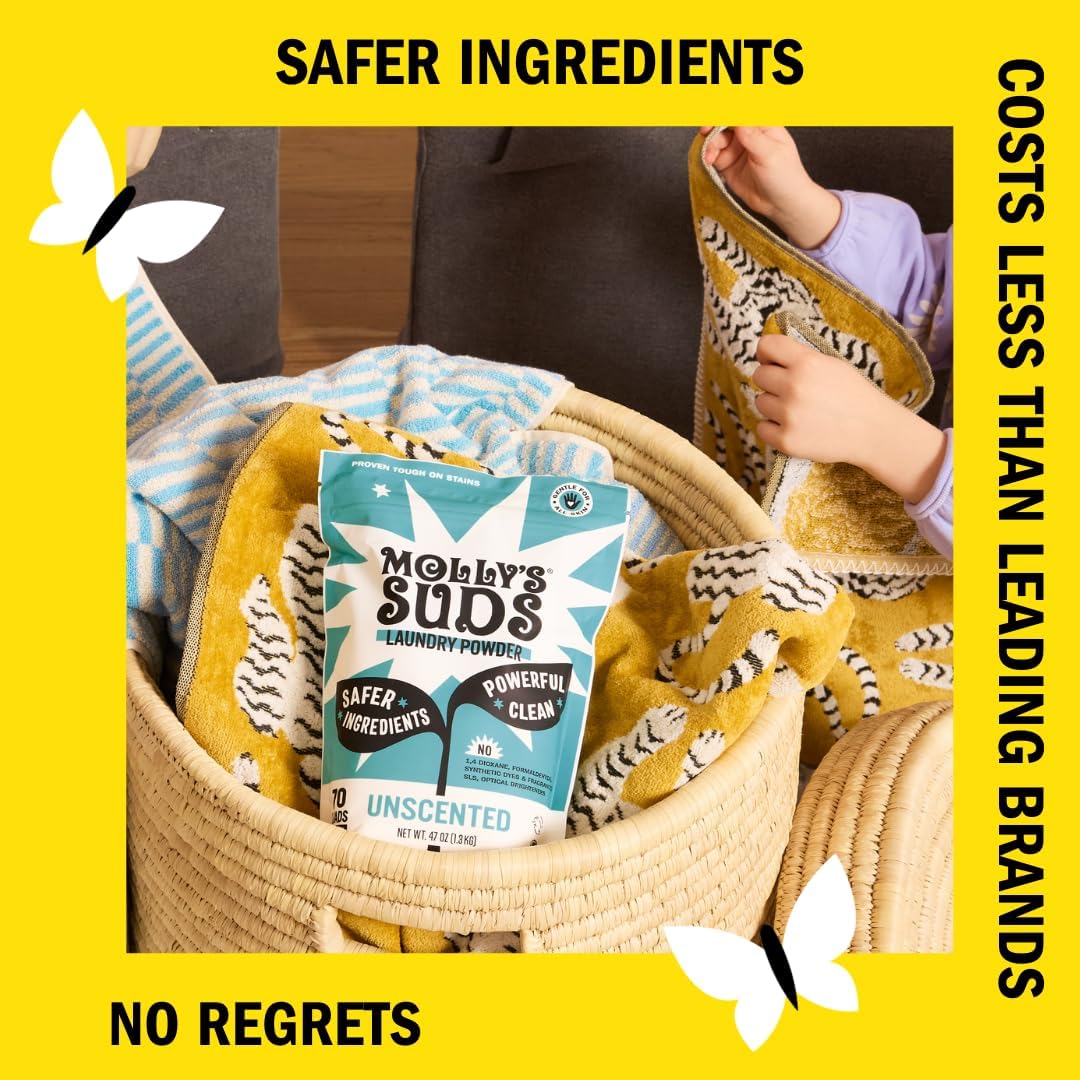 Original Laundry Detergent Powder | Clean Laundry Detergent Powder for Sensitive Skin | Simple, Effective