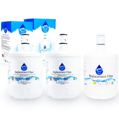 3-Pack Replacement for Whirlpool ET9FTTXLQ12 Refrigerator Water Filter - Compatible with Whirlpool 8171413, 8171414 Fridge Water Filter Cartridge