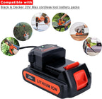 LCS1620B Compatible with Black and Decker 20V MAX Lithium Battery Charger