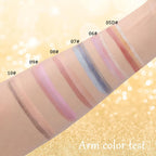 3 Color Matte Gradient Glitter Eyeshadow Stick Cream Shimmer Eye Shadow, 07