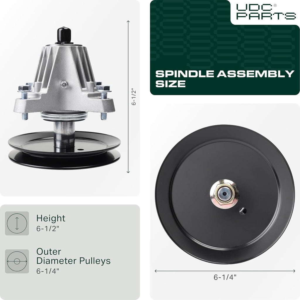 UDC Parts 918-06977A Spindle Assembly Replacement for Cub Cadet 46 Inch