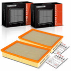A-Premium 2-PC Engine Air Filter Compatible with Ford & Lincoln & Mercury