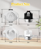 80601 High Temp Limit Switch& 80599 Low Temp Limit Switch