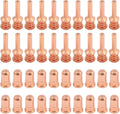 20Pcs 420132 Electrode, 20Pcs 420134 Nozzle for Hypertherm PMX 30 AIR