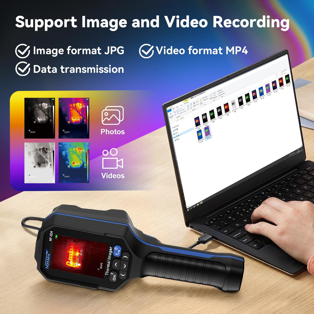 NOYAFA Thermal Imaging Camera, 120x90 IR Thermal Imager