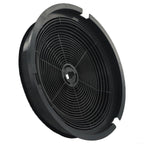 ChicBosom 1/2 Pcs Round Active Carbon Filter for Exhaust Hoods, Range Hood Active Charcoal Filter Replacement(2 Pack)