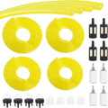 Podoy Tygon Fuel Line Kit 4 Sizes, 4 FT Chainsaw Fuel Line Repair Kit