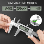 Digital Calipers, Caliper Measuring Tool with Large LCD Screen(6Inch/150mm)