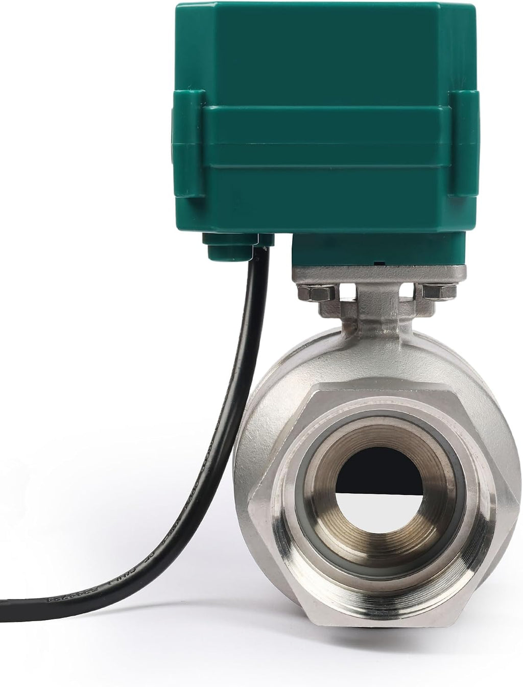 U.S. Solid 2" Motorized Ball Valve with US Plug 110VAC NSF Certified 304SS Electrical Ball Valve,Auto Return, Normally Closed