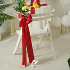 Double Faced 3 inch Satin Ribbon Red Ribbon Continuous 10 Yards