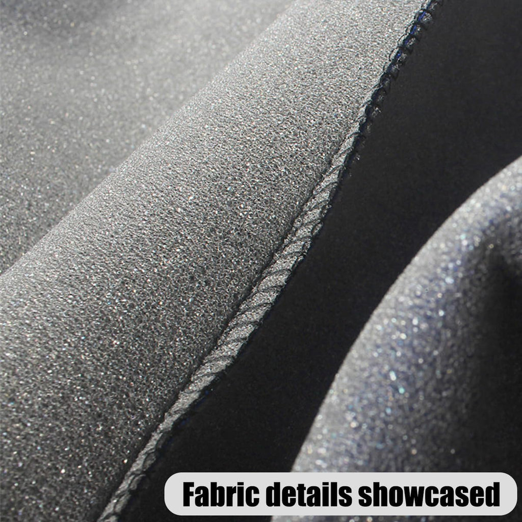 Car Seat Covers Full Set, Breathable Premium Cloth Automotive Seat Cover, Universal Front and Rear Seat Covers, Easy