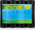 Portable Toilet Bags - 8 Gallon Camping Toilet Bags, Biodegradable Travel Potty Bag for Portable Toilet, Thickened
