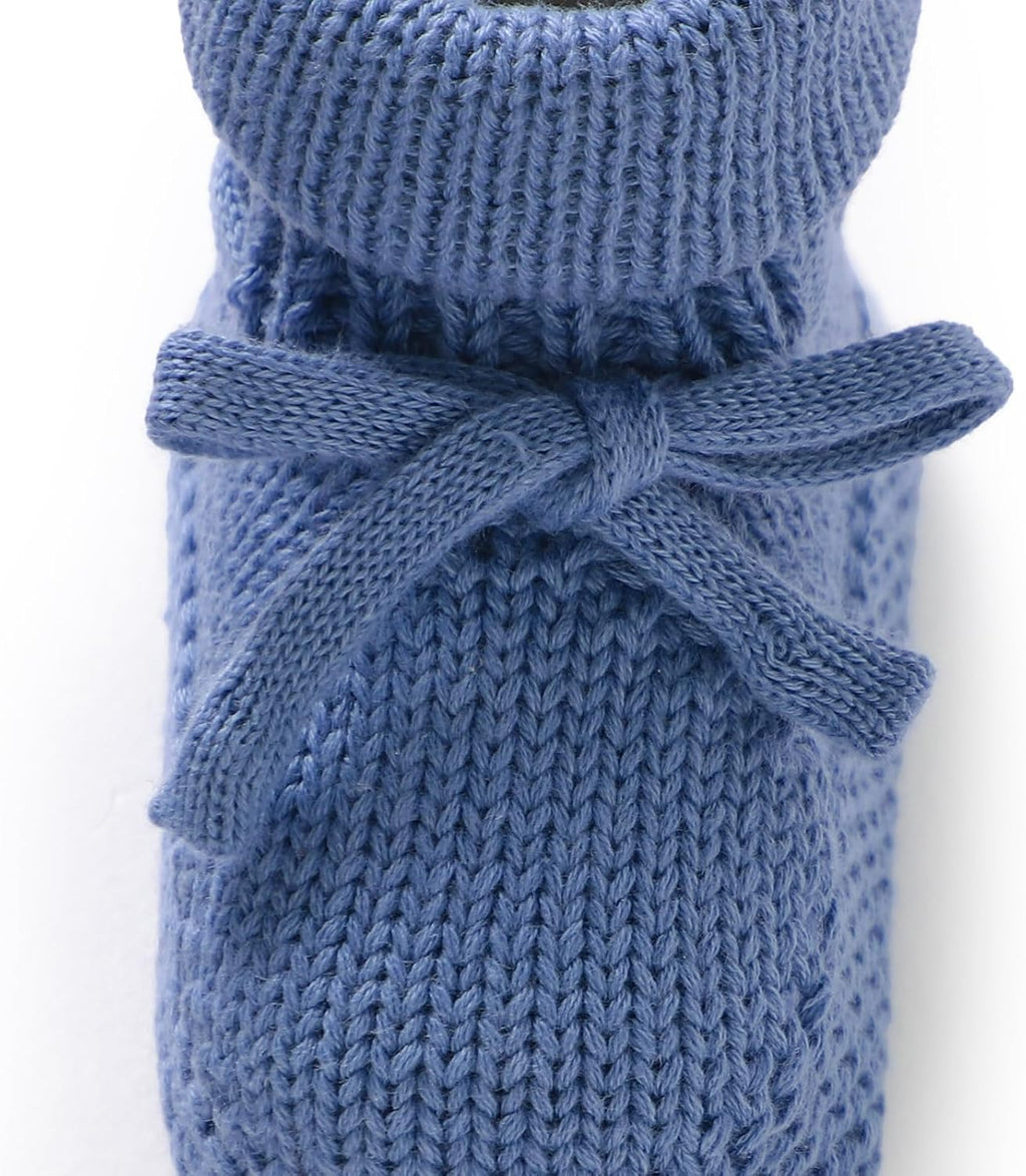 Newborn Baby Booties Cotton Knit Shoes