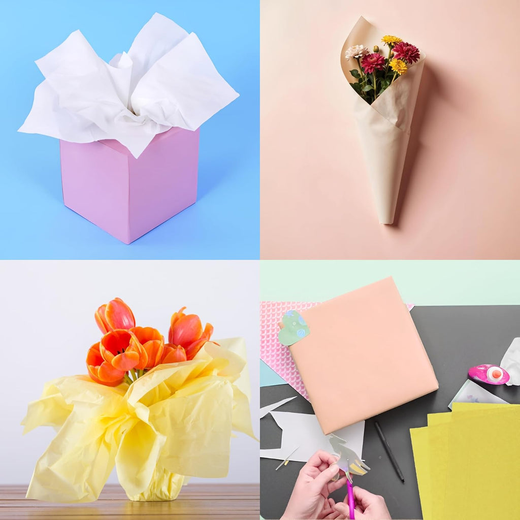 White Tissue Paper 500 x 750mm 480 Sheets Per Ream