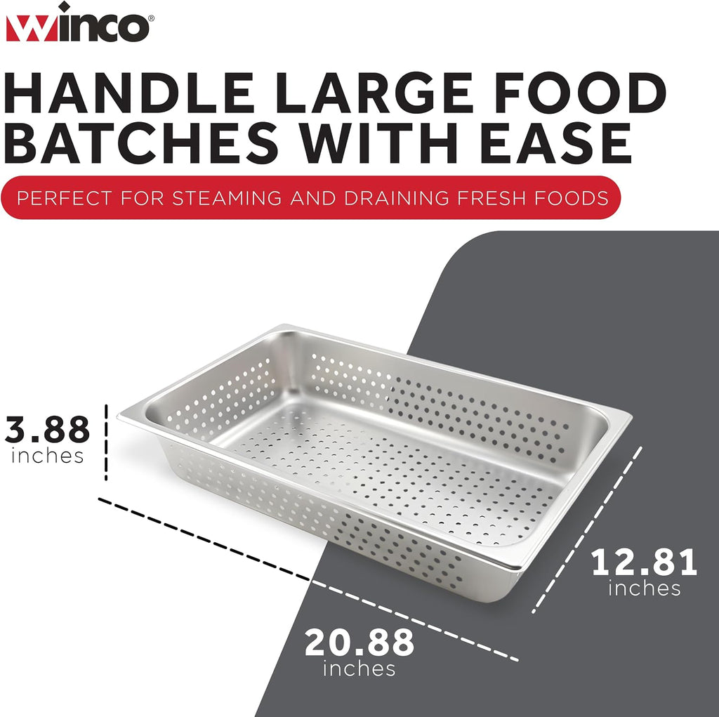 Full Size Pan Perforated, 4-Inch, Medium