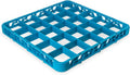 RE2514 OptiClean 25 Compartment Divided Glass Rack Extender, 1.78", Blue