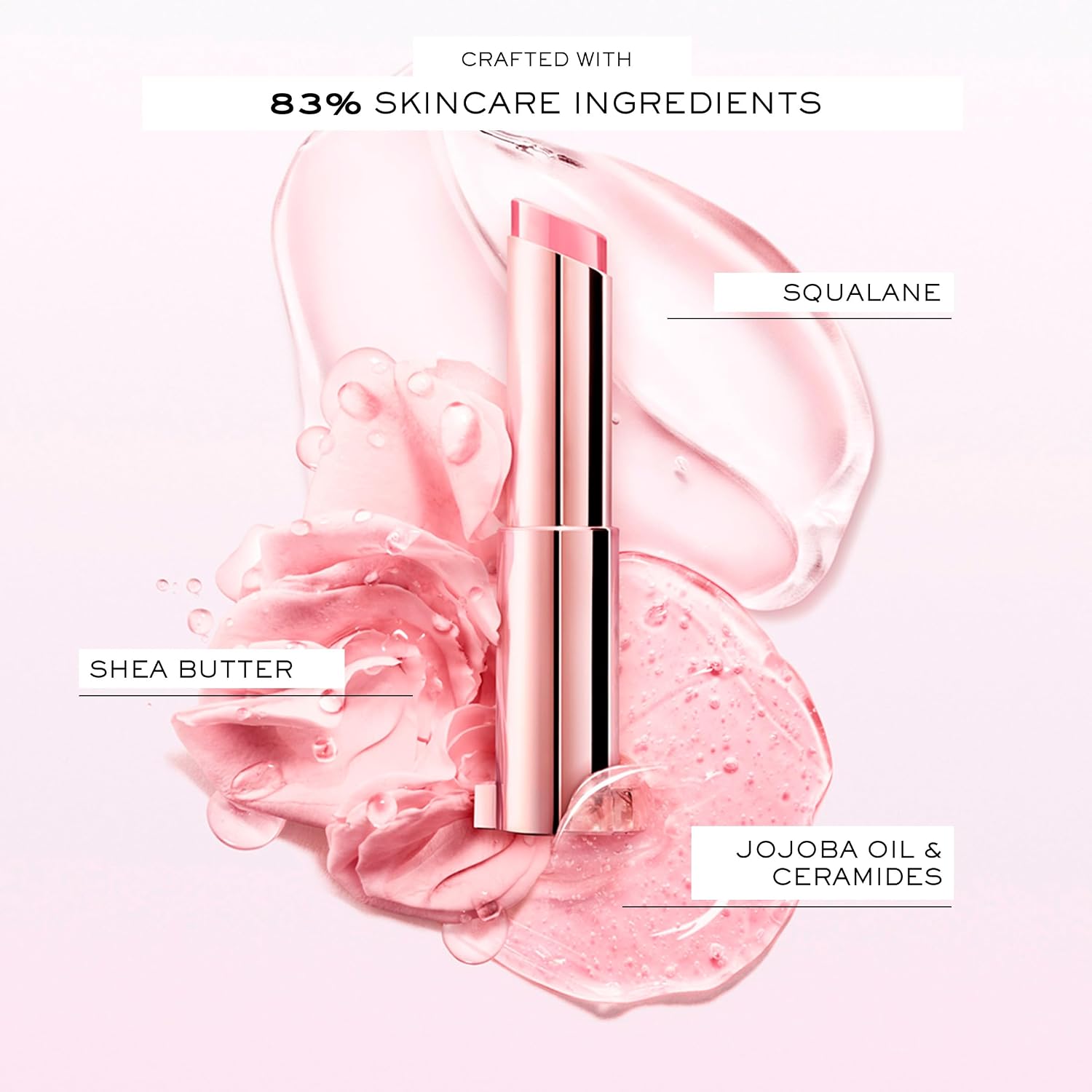 Lip Idôle Squalane-12 Butterglow Hydrating Lip Balm | 24H Hydration, Instant Shine & Moisture - With Squalane & Shea