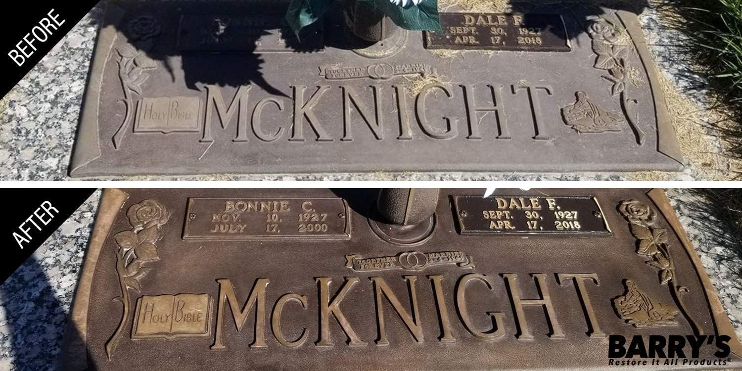 Cemetery Marker Care System | The Internet Sensation that cleans and restores Cemetery Markers! Removes hard water