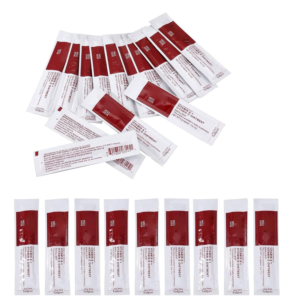 Tattoo Scar Repair Gel,100Pcs Vitamin A and D Ointment Anti Scar Repair Gel Tattoo Aftercare Ointment,Tattoo