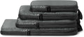 4-Pack Ultralight Compression Packing Cubes Organizer, Grey
