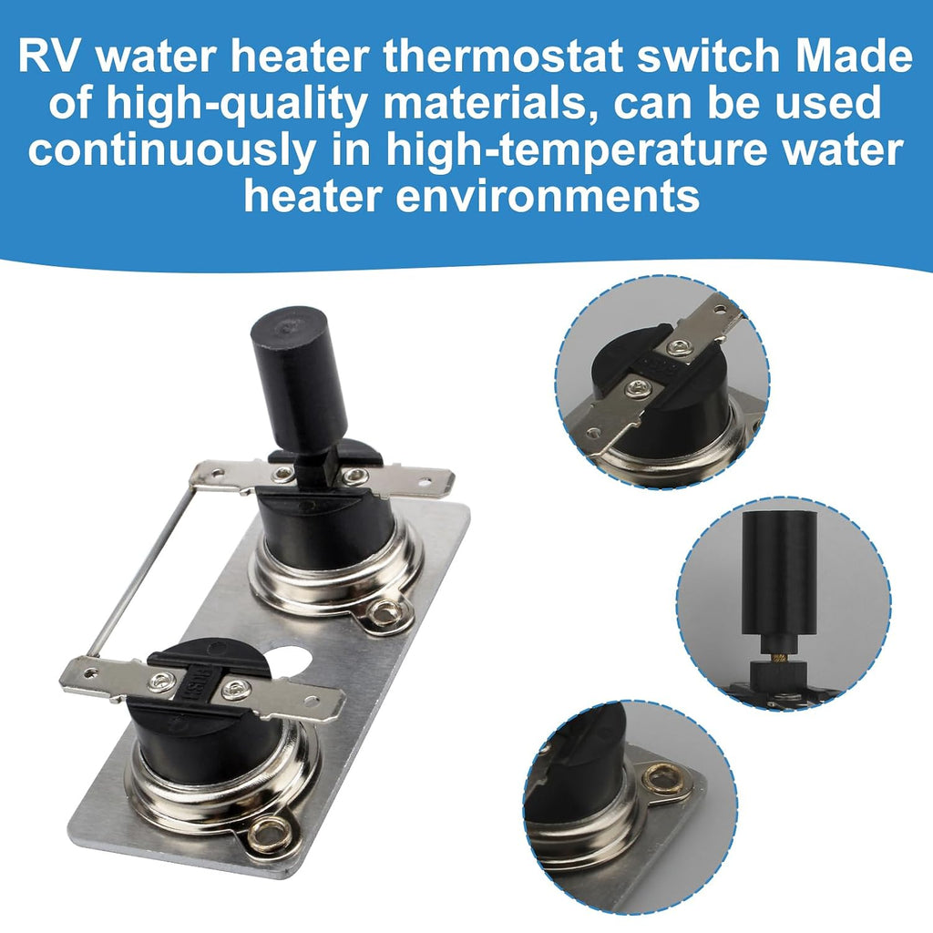 RV Water Heater Thermostat Switch for Suburban 232306 120V T-Stat/Limit