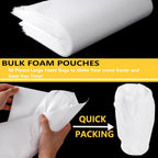 16”x20”Large Foam Pouches 50Pack Cushion Foam Wrap Bags for Packing Moving