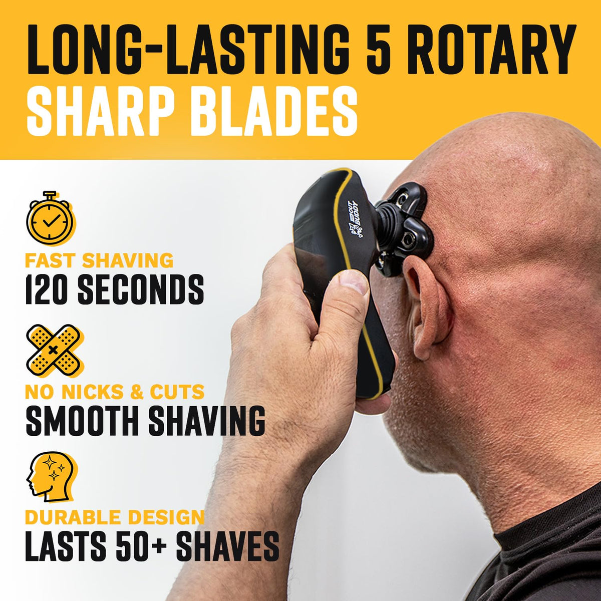 Deluxe Replacement Rotary Shaver Head