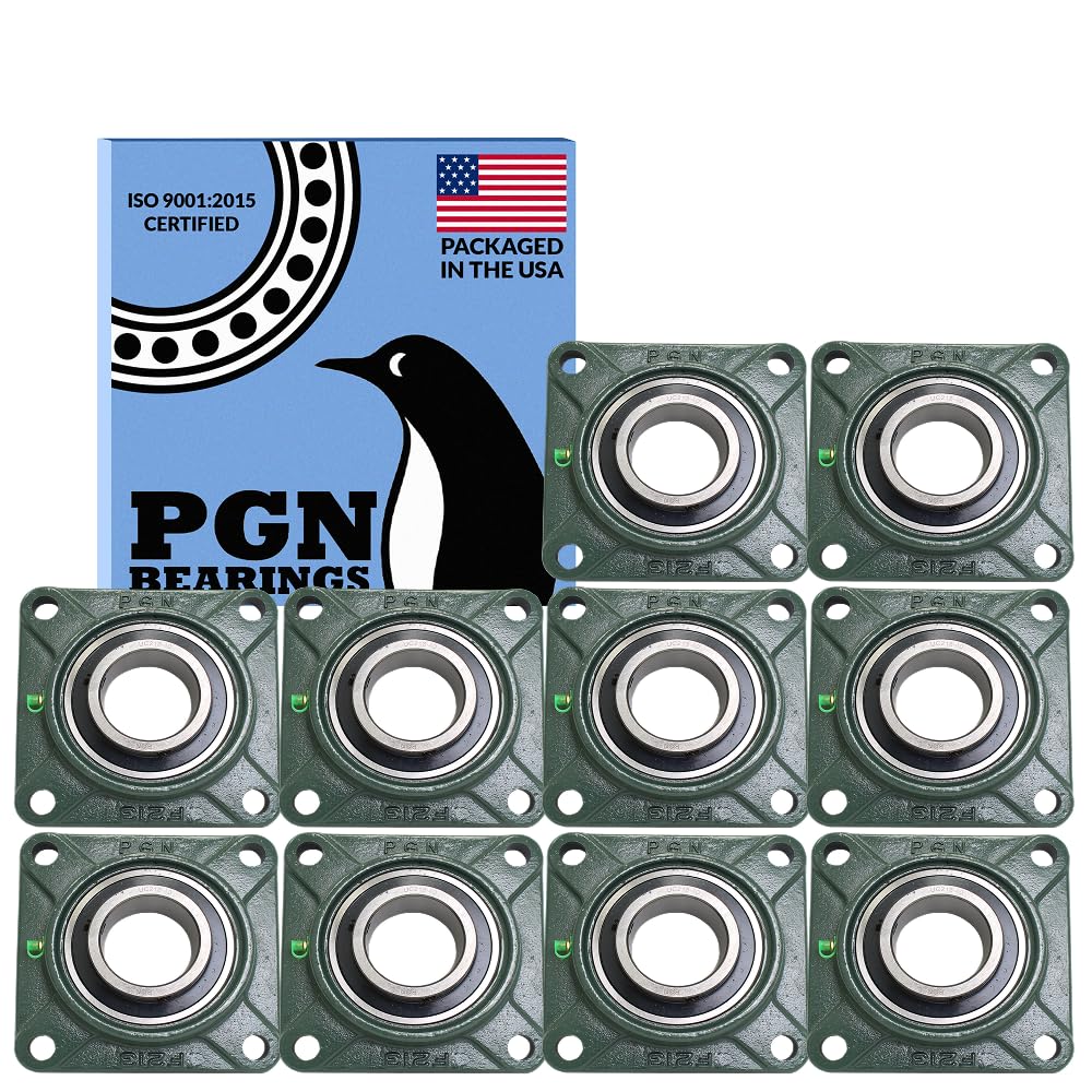 PGN UCF213-40 (10 Pack) Square Flange Bearing 2-1/2" Bore