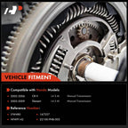 A-Premium Clutch Flywheel Compatible with Honda