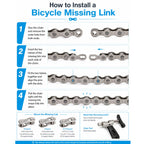 Bike Chain Removal Tool & Repair Kit