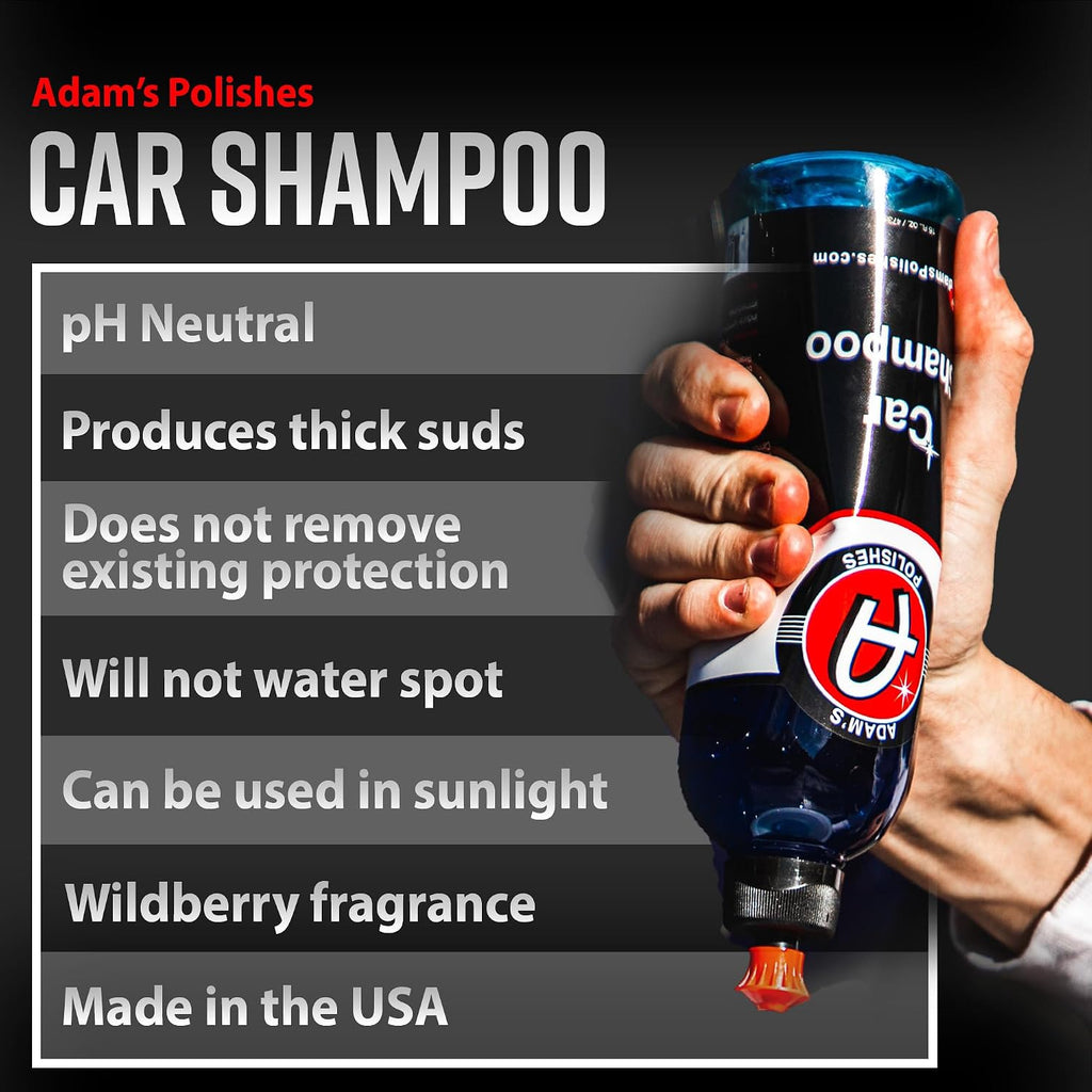 Car Wash Shampoo (Gallon) - pH Best Car Wash Soap For Snow Foam Cannon or Gun For Pressure Washer & 5 Gallon Bucket