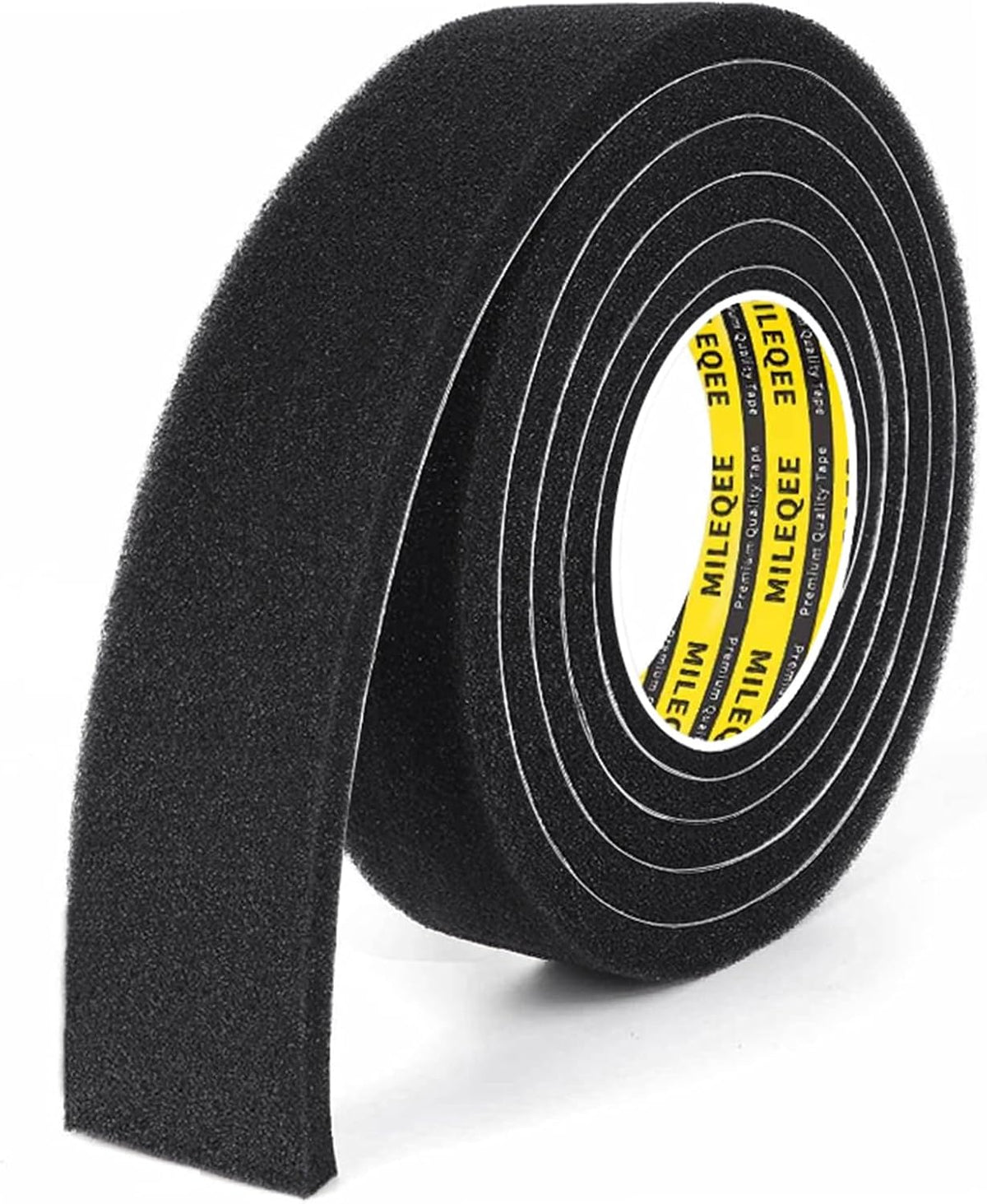 Single-Sided Adhesive Foam Tape,1PACK 1.18in x 6.6FT,Black