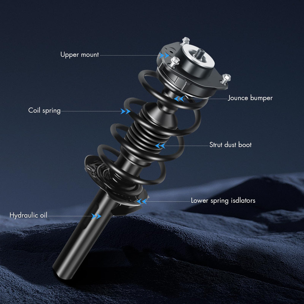 Front Struts Assembly Complete for Audi A3, for Quattro 2006-2013