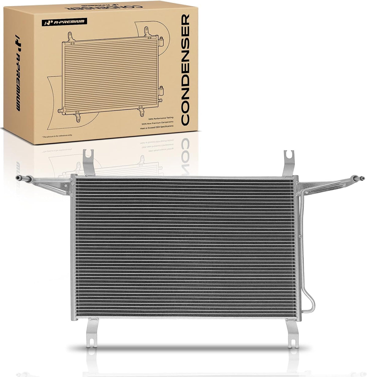 A-Premium Air Conditioning Condenser Compatible with Ford