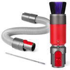 Dusting Brush & Hose Compatible with Dyson V7 V8 V10 V11 V15 Vacuum Cleaner