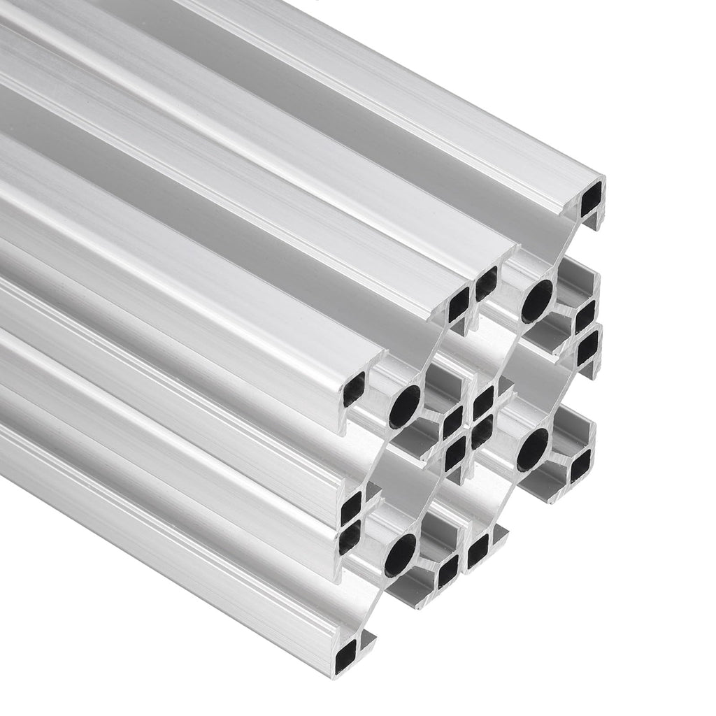 uxcell 4Pcs 100mm 3030 Aluminum Extrusion Profile, Anodized Linear Rail