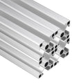 uxcell 4Pcs 100mm 3030 Aluminum Extrusion Profile, Anodized Linear Rail