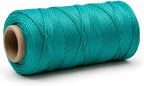 Mason Line String 1.3mm Thick Twisted Polypropylene – Durable Construction Twine for Laying Bricks, Blocks, Fences in