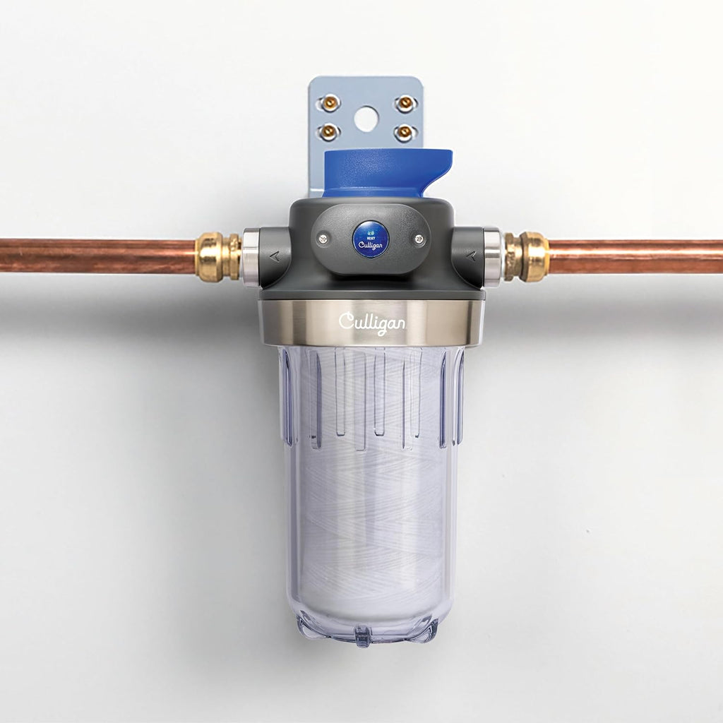 WH-HD200-C Whole House Water Filter System 1” Inlet/Outlet, Filter Sold Separately – Improve Tap Water Taste, Removes