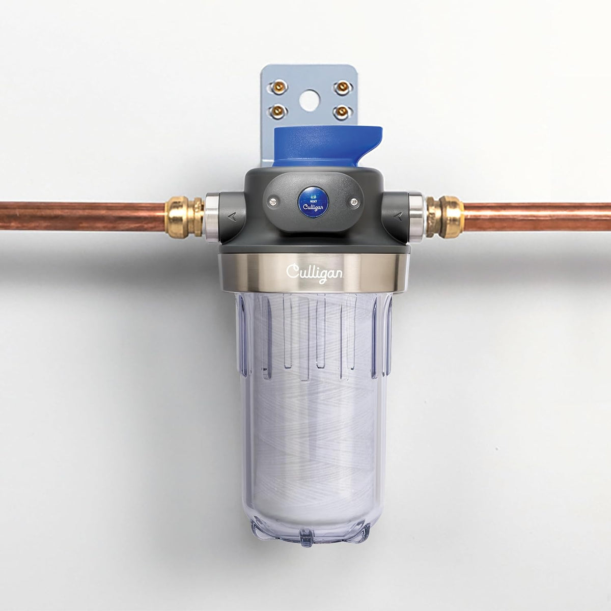 WH-HD200-C Whole House Water Filter System 1” Inlet/Outlet, Filter Sold Separately – Improve Tap Water Taste, Removes