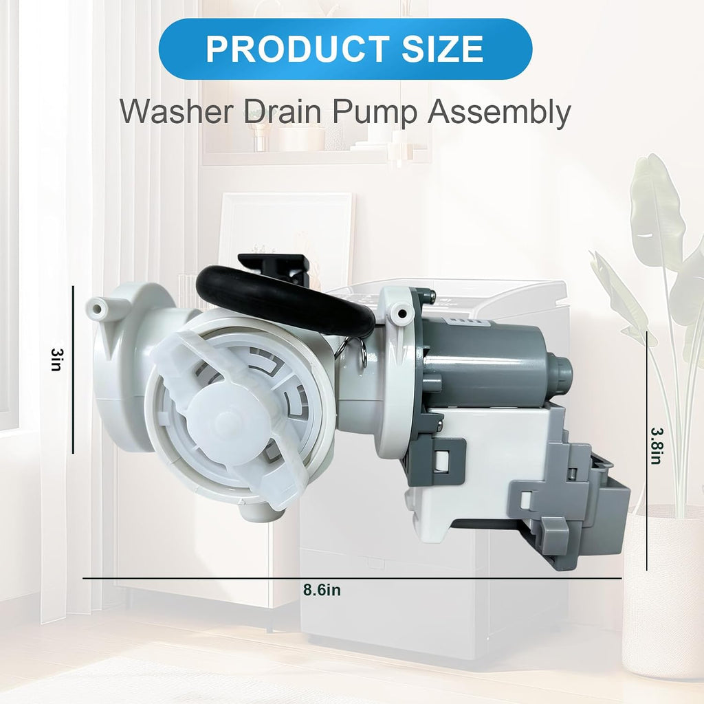 WF53BB8900ADUS WF51CG8000AWA5 WF50R8500AW Washer Drain Pump