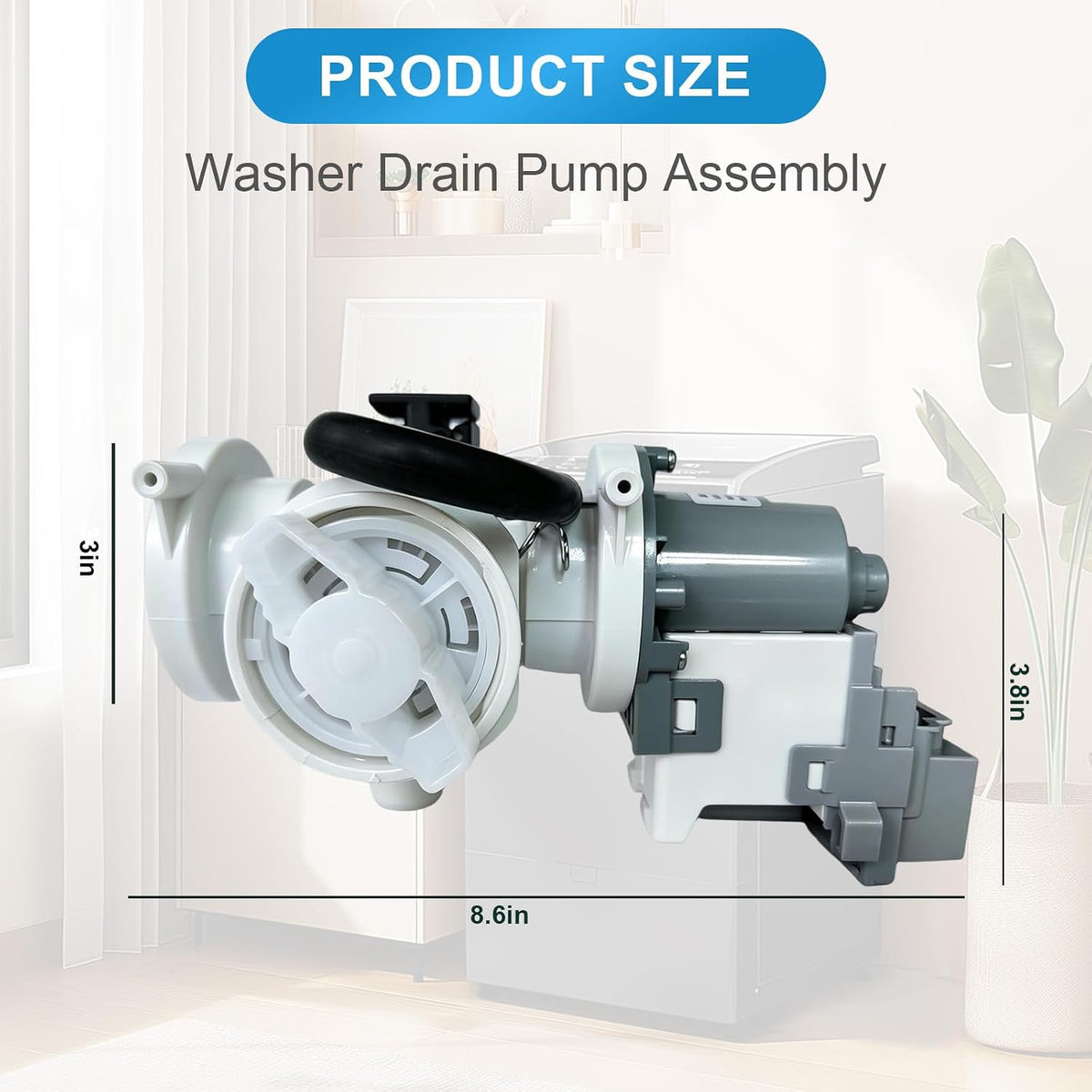 WF53BB8900ADUS WF51CG8000AWA5 WF50R8500AW Washer Drain Pump