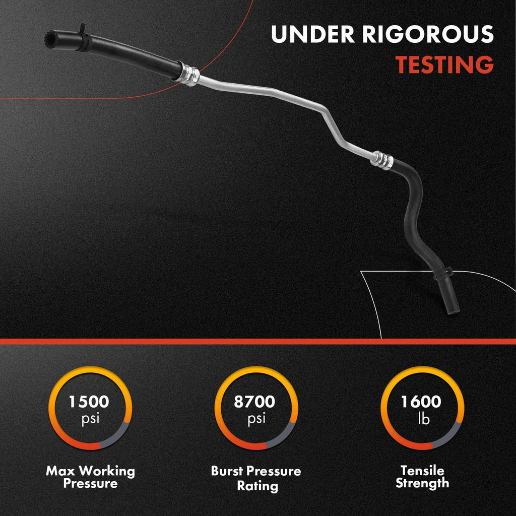 A-Premium Power Steering Return Hose Assembly Compatible with Chevrolet