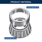 HIPicco 2 Pack 33208 Tapered Roller Bearing Cone and Cup Set