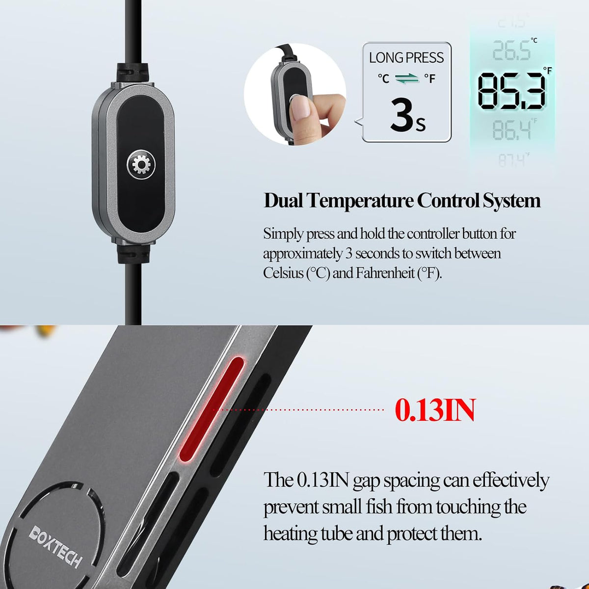 Small Fish Tank Heater - Mini Aquarium Heater