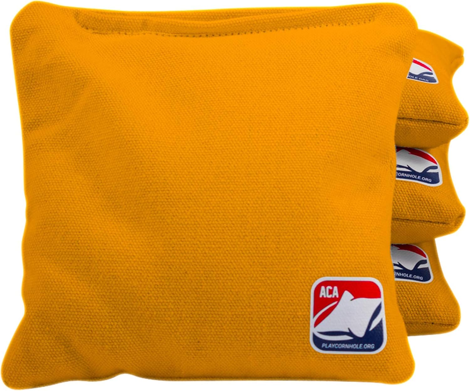 ACA Daily 66x Regulation Cornhole Bags Weather Resistant Resin Filled 6x6 Set of 4
