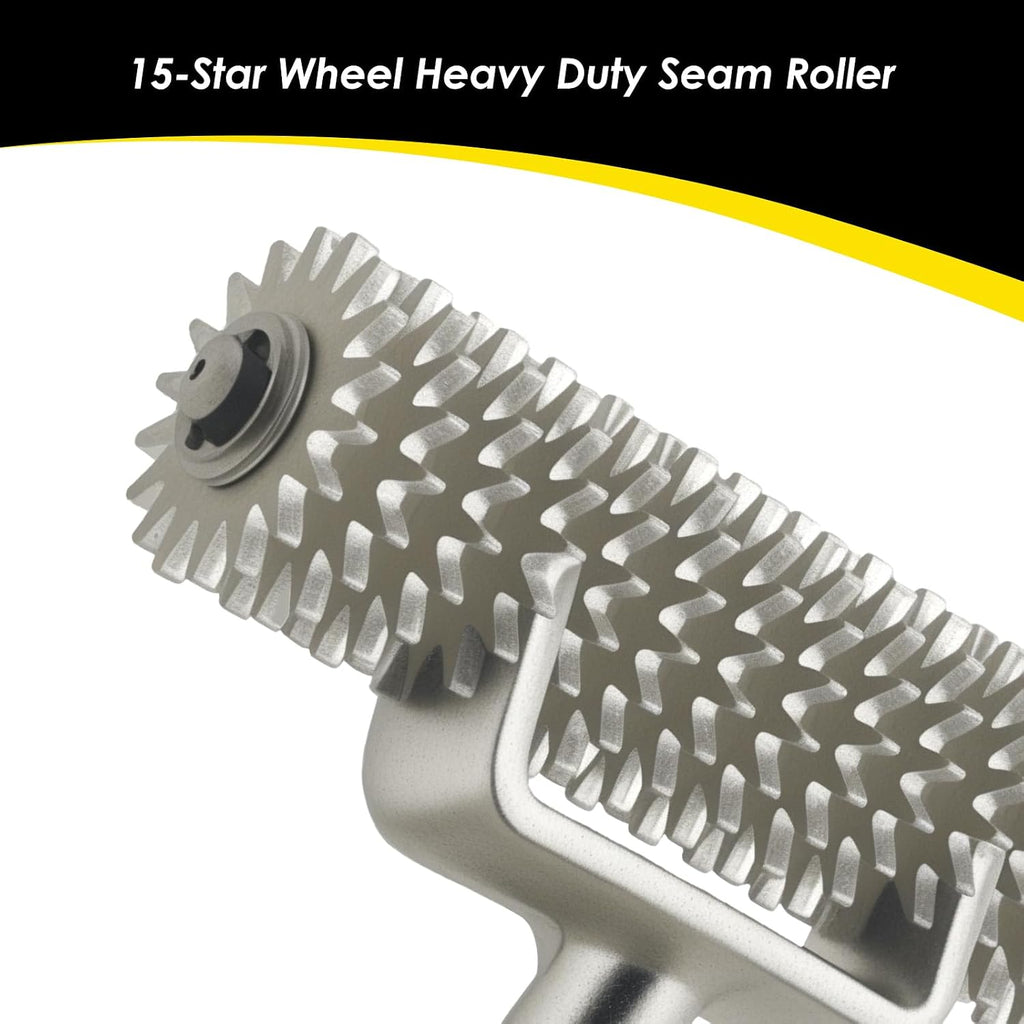 Carpet Seam Roller Tool - Ergonomic Non-Slip Handle for Easy Use, Hot Melt Tape Roller for Loop Pile Carpets